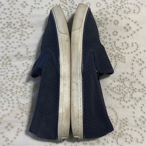 Sperry navy suede slip on sneakers size 9.5 - Picture 7 of 11